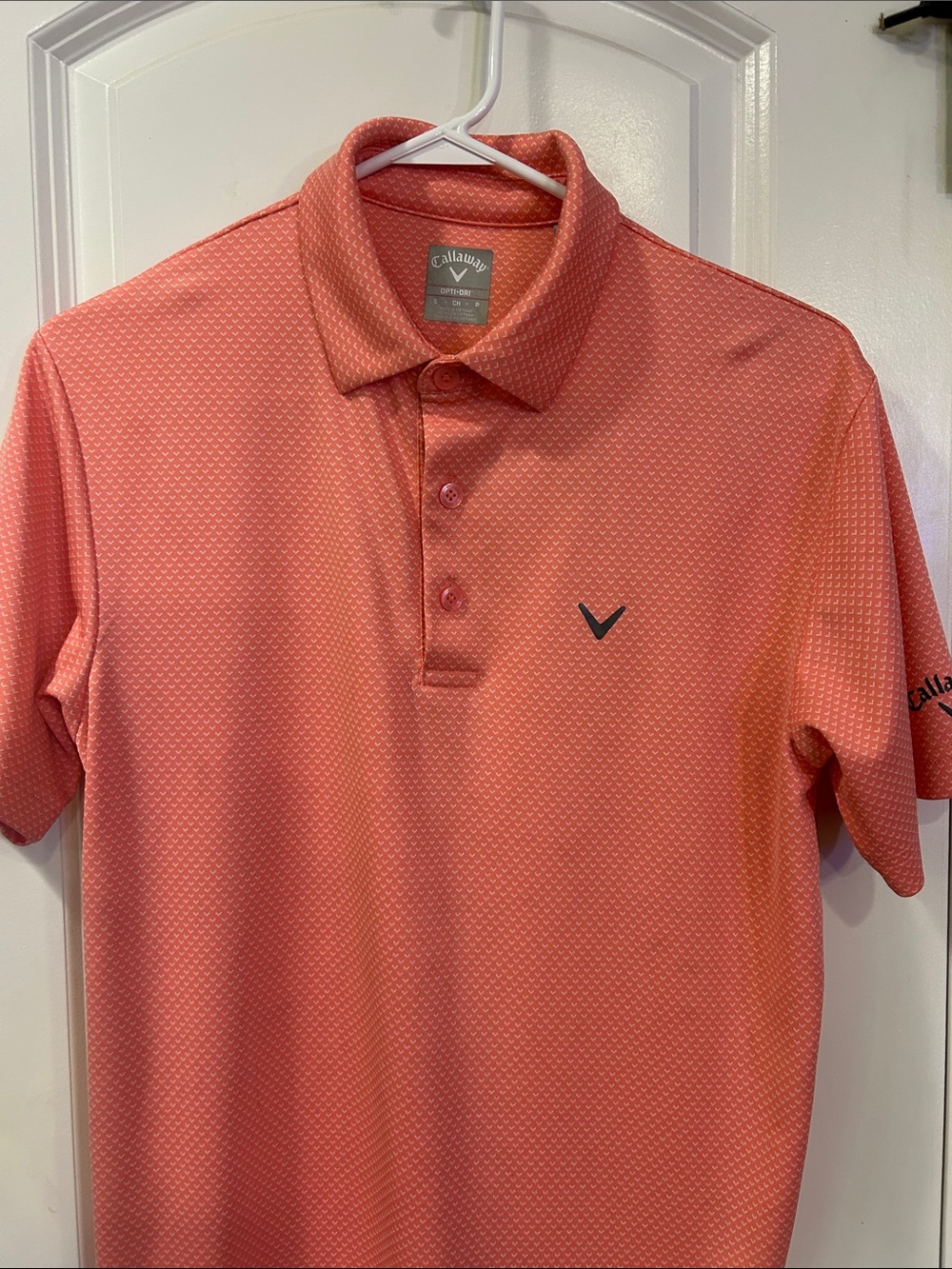 Callaway Coral Men's Short-Sleeve Performance Polo